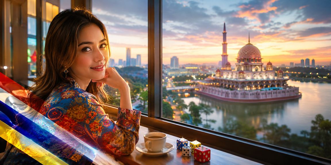 Permainan dadu gaya Malaysia di Putrajaya